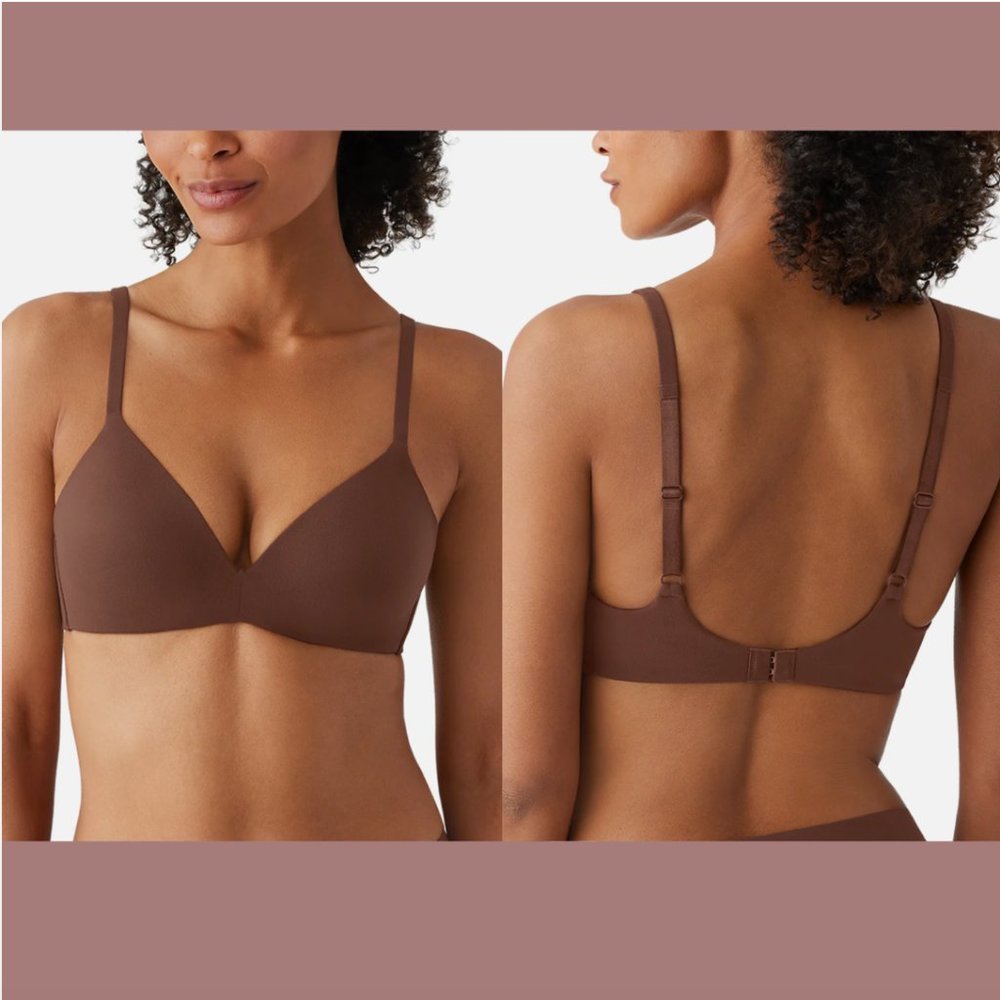 NEW $65 Wacoal How Perfect‎ No-Wire Contour Bra Fudgesickle [ SZ 34DD ] #6164